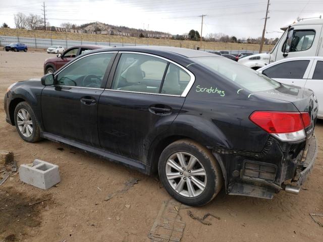 4S3BMBB6XB3223254 - 2011 SUBARU LEGACY 2.5I PREMIUM BLACK photo 2