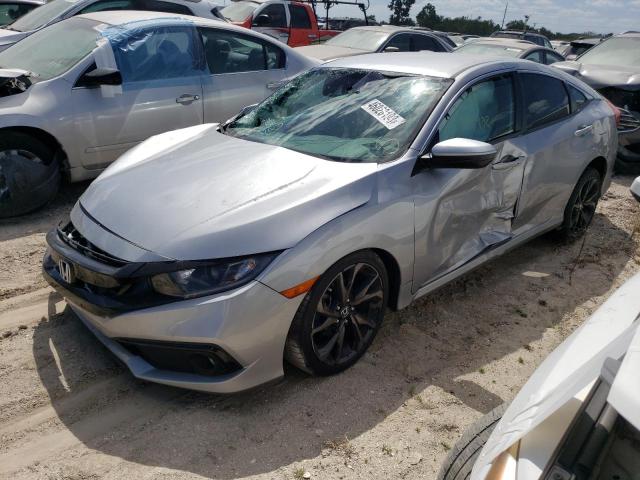 19XFC2F81LE007089 - 2020 HONDA CIVIC SPORT 银色 照片 1