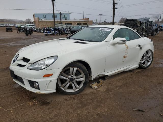 WDBWK5EA7BF237599 - 2011 MERCEDES-BENZ SLK 300 WHITE photo 1