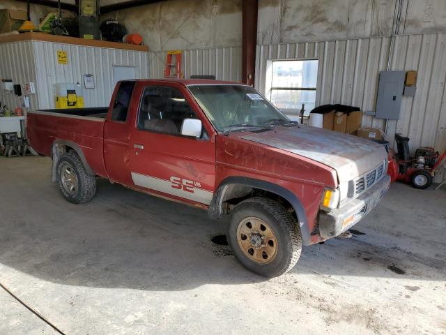 1N6SD16Y3PC394115 - 1993 NISSAN TRUCK KING CAB BURGUNDY photo 4