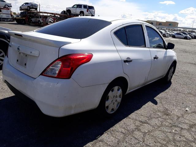 3N1CN7AP6JL815314 - 2018 NISSAN VERSA S WHITE photo 3