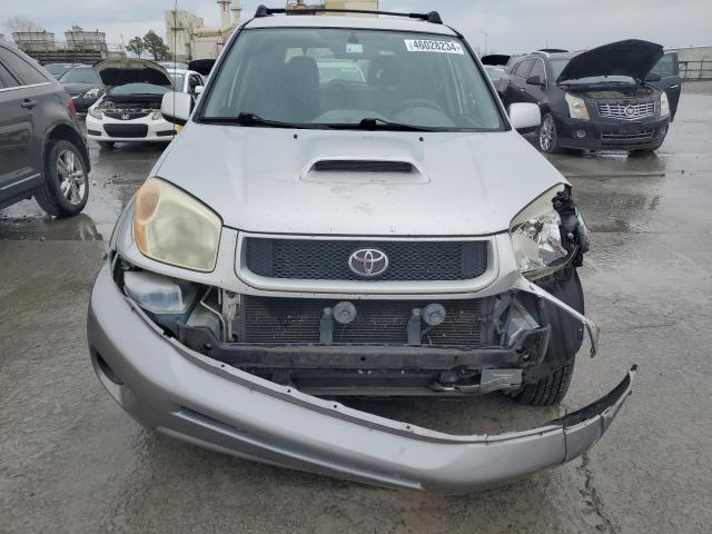 JTEGD20V850065868 - 2005 TOYOTA RAV4 SILVER photo 5