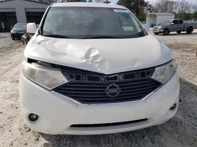 JN8AE2KP2B9005330 - 2011 NISSAN QUEST S WHITE photo 5