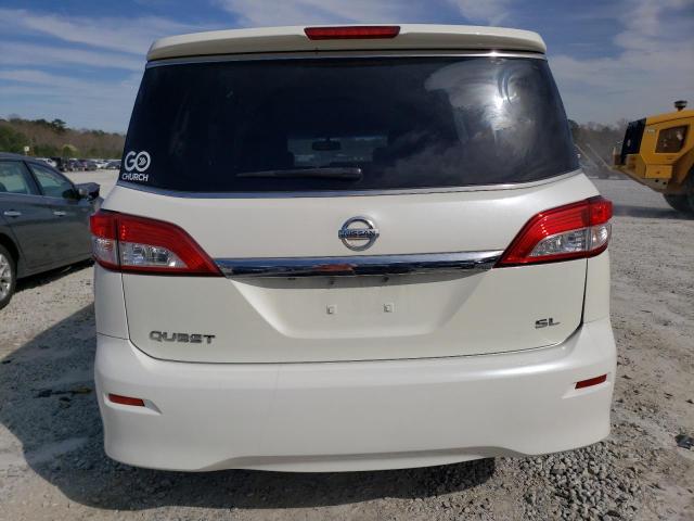 JN8AE2KP2B9005330 - 2011 NISSAN QUEST S WHITE photo 6