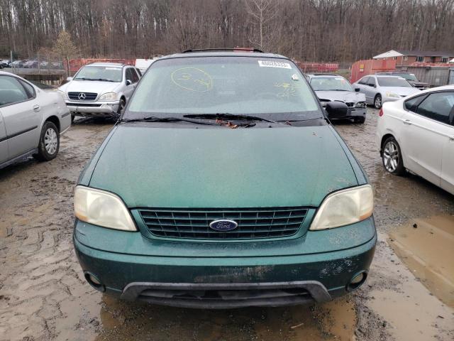 2FMZA51422BA99534 - 2002 FORD WINDSTAR LX GREEN photo 5