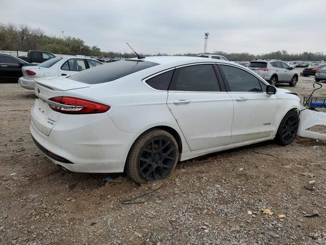 3FA6P0RU1JR151139 - 2018 FORD FUSION TITANIUM/PLATINUM HEV WHITE photo 3