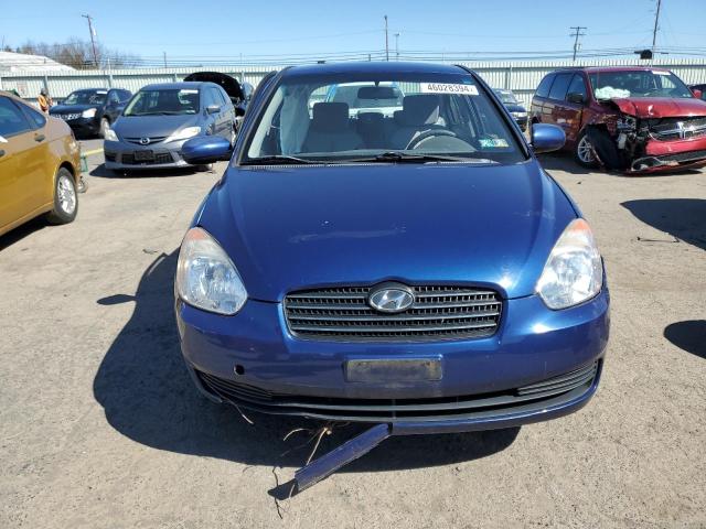 KMHCN4AC1AU507252 - 2010 HYUNDAI ACCENT GLS BLUE photo 5