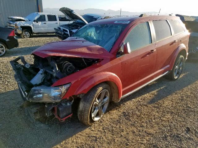 3C4PDCGB6FT595606 - 2015 DODGE JOURNEY CROSSROAD  photo 2