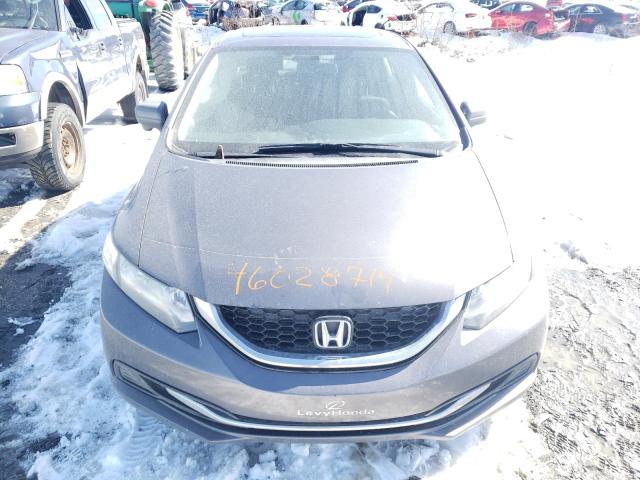 2HGFB2F56FH002781 - 2015 HONDA CIVIC LX GRAY photo 5