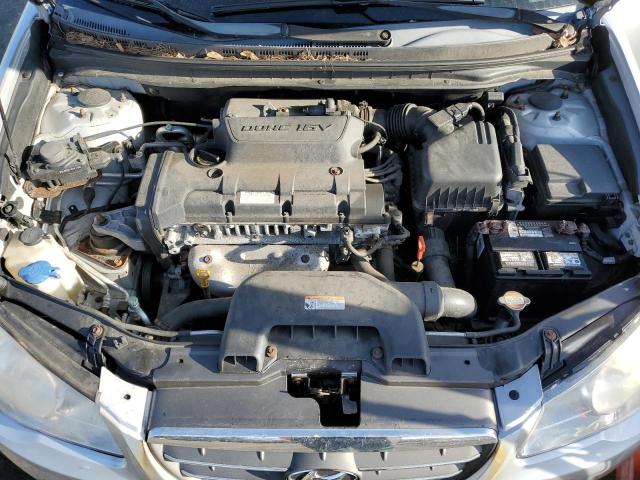 KMHDU46D98U438085 - 2008 HYUNDAI ELANTRA GLS SILVER photo 11