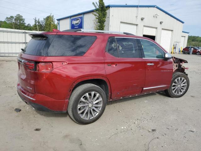 1GNERKKW7NJ131637 - 2022 CHEVROLET TRAVERSE PREMIER BURGUNDY photo 3