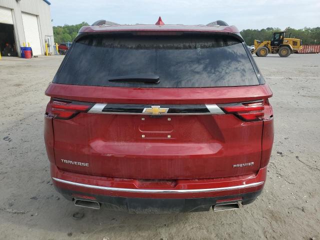 1GNERKKW7NJ131637 - 2022 CHEVROLET TRAVERSE PREMIER BURGUNDY photo 6