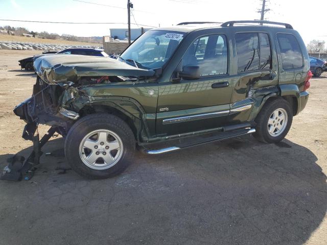 1J4GL48K16W294477 - 2006 JEEP LIBERTY SPORT GREEN photo 1