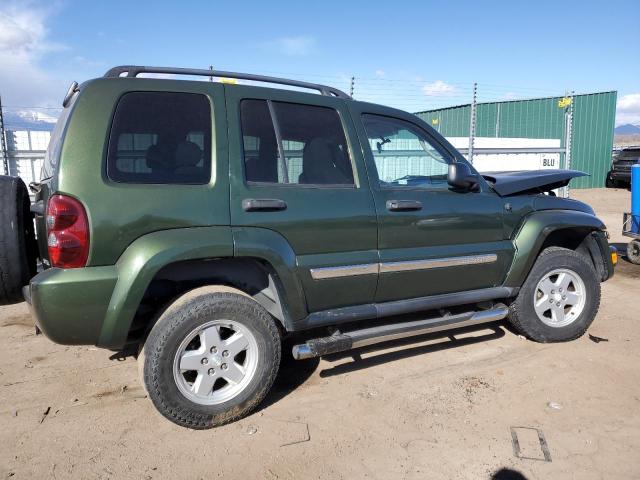 1J4GL48K16W294477 - 2006 JEEP LIBERTY SPORT GREEN photo 3