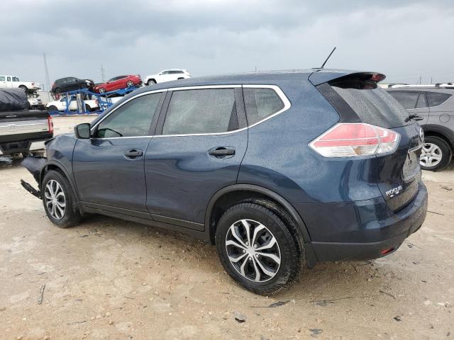 JN8AT2MT1GW024153 - 2016 NISSAN ROGUE S BLUE photo 2