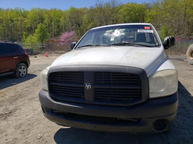 1D7HA16K68J189022 - 2008 DODGE RAM 1500 ST WHITE photo 5