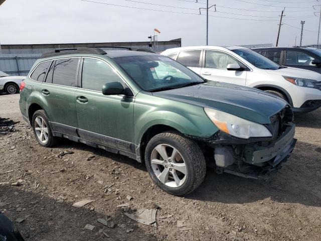 4S4BRBKC0D3275496 - 2013 SUBARU OUTBACK 2.5I LIMITED GREEN photo 4