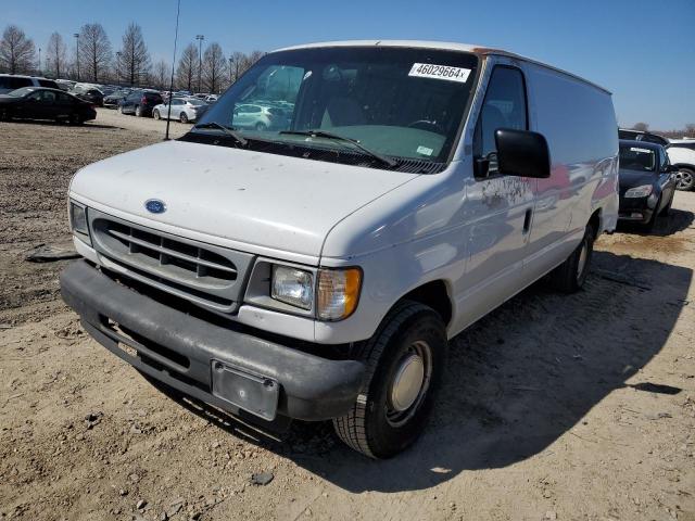 1FTRE142X1HB16772 - 2001 FORD ECONOLINE E150 VAN WHITE photo 1