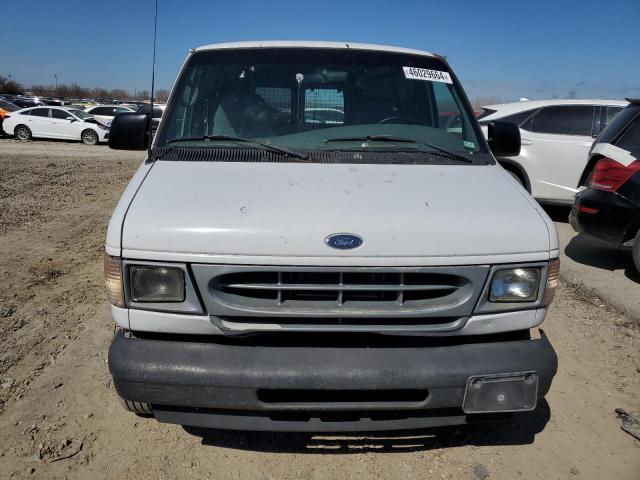 1FTRE142X1HB16772 - 2001 FORD ECONOLINE E150 VAN WHITE photo 5