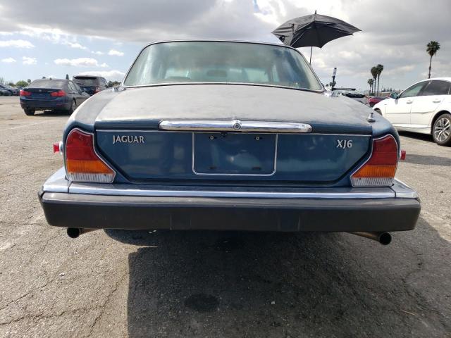 SAJAV1349GC432056 - 1986 JAGUAR XJ6 BLUE photo 6