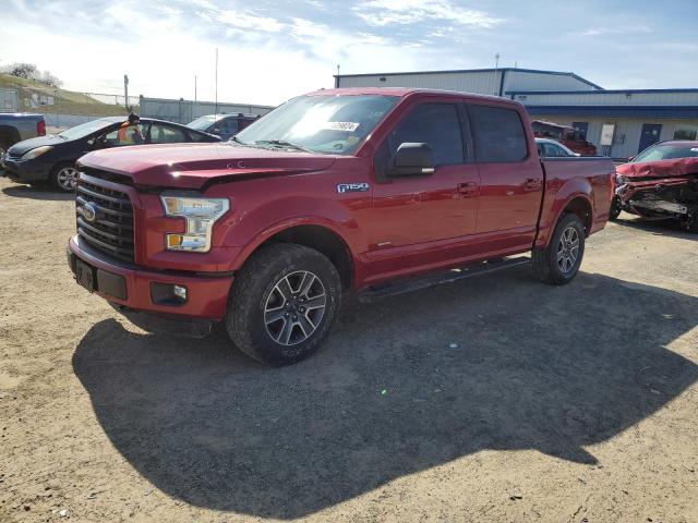 1FTEW1EG9FKF13535 - 2015 FORD F150 SUPERCREW BURGUNDY photo 1