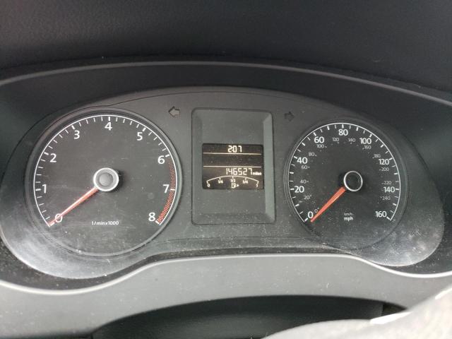 3VW2K7AJ6BM107621 - 2011 VOLKSWAGEN JETTA BASE 黑色 照片 9