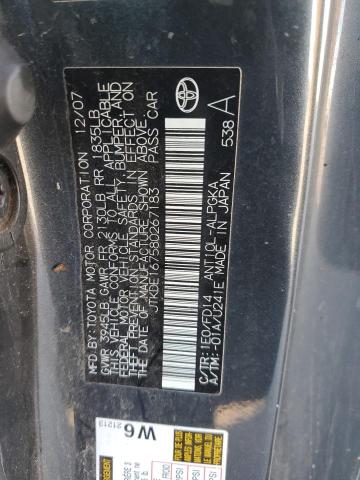 JTKDE167580267183 - 2008 TOYOTA SCION TC 石墨色 照片 12