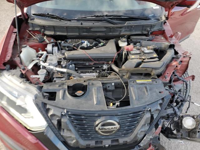 5N1AT2MT1JC708474 - 2018 NISSAN ROGUE S BURGUNDY photo 11