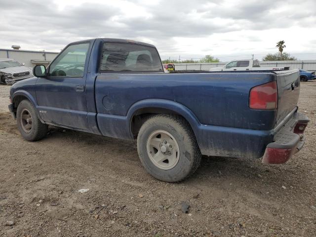 1GCCS1442XK203092 - 1999 CHEVROLET S TRUCK S10 BLUE photo 2