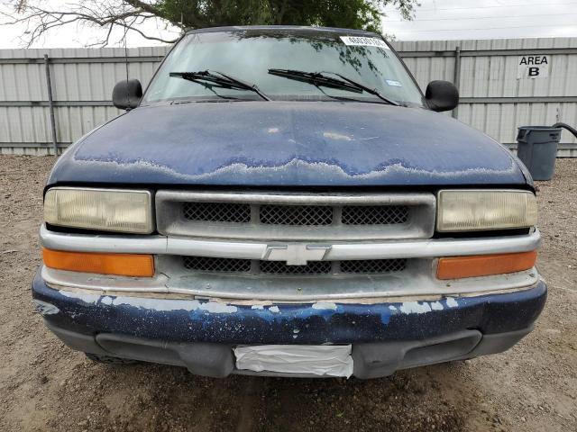 1GCCS1442XK203092 - 1999 CHEVROLET S TRUCK S10 BLUE photo 5