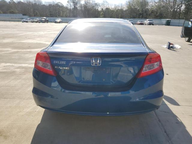 2HGFG3B59CH553005 - 2012 HONDA CIVIC LX BLUE photo 6