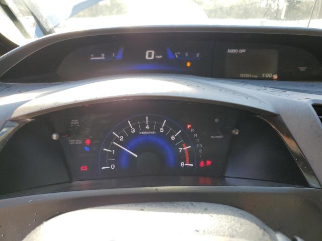 2HGFG3B59CH553005 - 2012 HONDA CIVIC LX BLUE photo 9