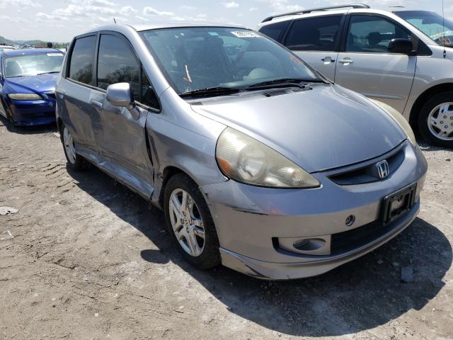 JHMGD38677S067706 - 2007 HONDA FIT S SILVER photo 1