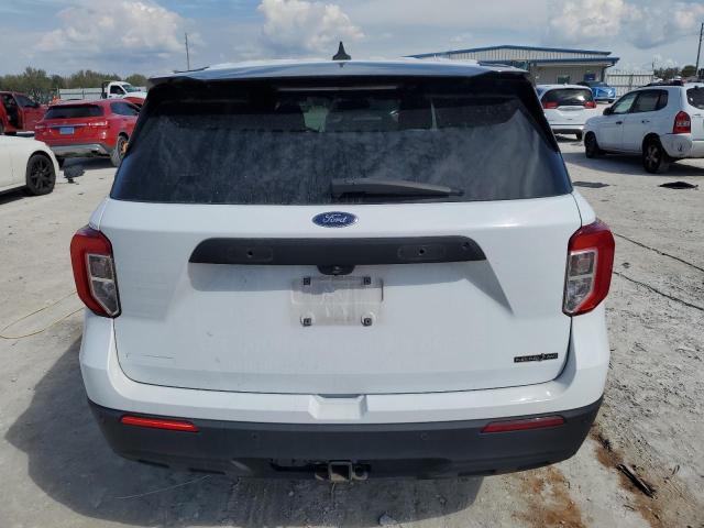 1FM5K8AB0MGA64319 - 2021 FORD EXPLORER POLICE INTERCEPTOR 白色 照片 6