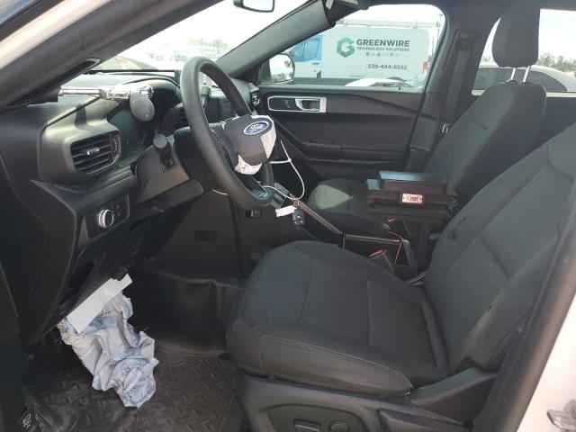 1FM5K8AB0MGA64319 - 2021 FORD EXPLORER POLICE INTERCEPTOR 白色 照片 7