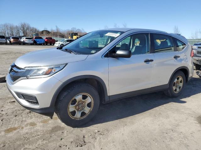 5J6RM4H35FL018643 - 2015 HONDA CR-V LX GRAY photo 1