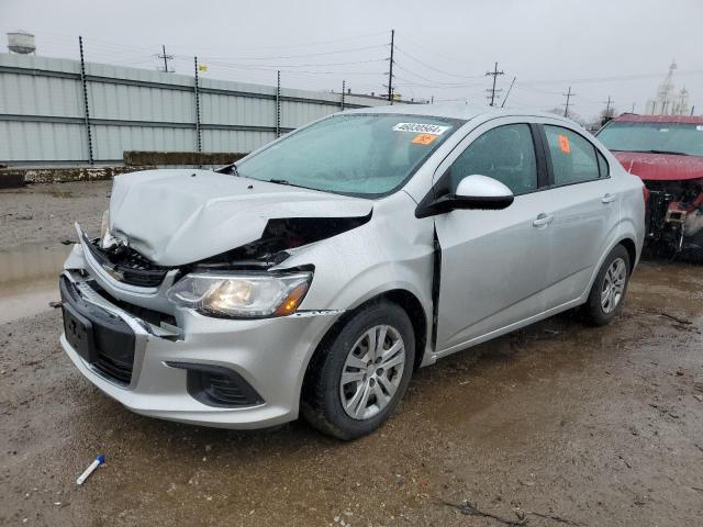 1G1JB5SH9H4113246 - 2017 CHEVROLET SONIC LS SILVER photo 1