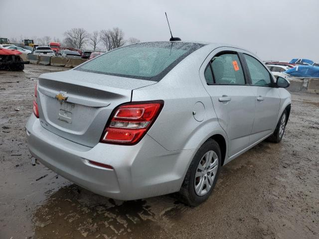 1G1JB5SH9H4113246 - 2017 CHEVROLET SONIC LS SILVER photo 3