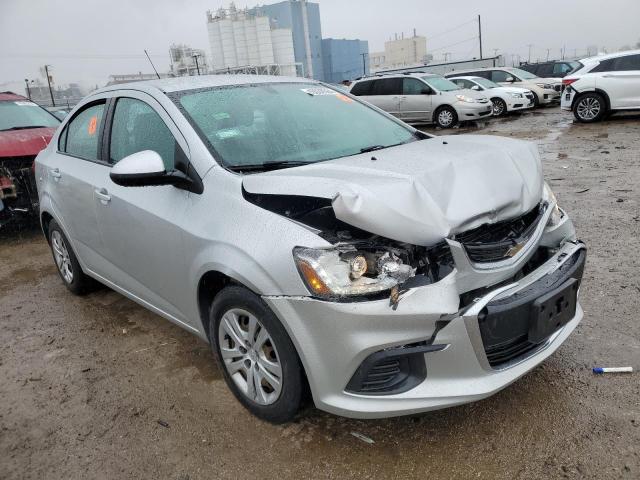 1G1JB5SH9H4113246 - 2017 CHEVROLET SONIC LS SILVER photo 4