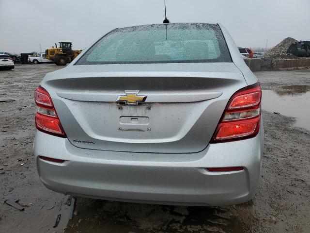 1G1JB5SH9H4113246 - 2017 CHEVROLET SONIC LS SILVER photo 6