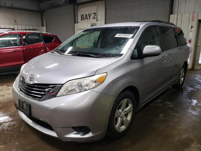 5TDKK3DC7BS010968 - 2011 TOYOTA SIENNA LE SILVER photo 1