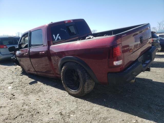 1C6RR7LT8KS709852 - 2019 RAM 1500 CLASS SLT 勃艮第红 照片 2