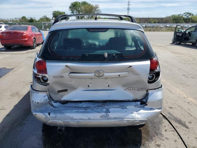 2T1KR32E06C598114 - 2006 TOYOTA COROLLA MA XR SILVER photo 6