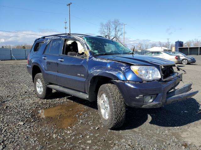 JTEBU14R68K014332 - 2008 TOYOTA 4RUNNER SR5 BLUE photo 4