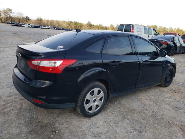 1FAHP3E20CL230706 - 2012 FORD FOCUS S BLACK photo 3