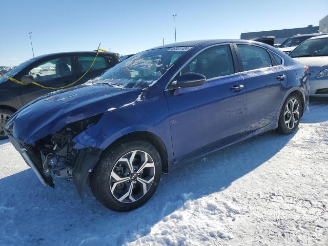 3KPF54AD7ME348170 - 2021 KIA FORTE EX BLUE photo 1