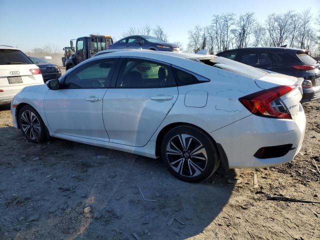 19XFC1F70JE201076 - 2018 HONDA CIVIC EXL WHITE photo 2