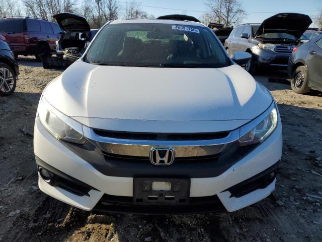 19XFC1F70JE201076 - 2018 HONDA CIVIC EXL WHITE photo 5