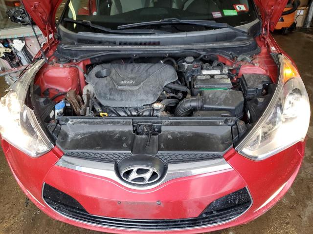 KMHTC6ADXCU068159 - 2012 HYUNDAI VELOSTER 红色 照片 11