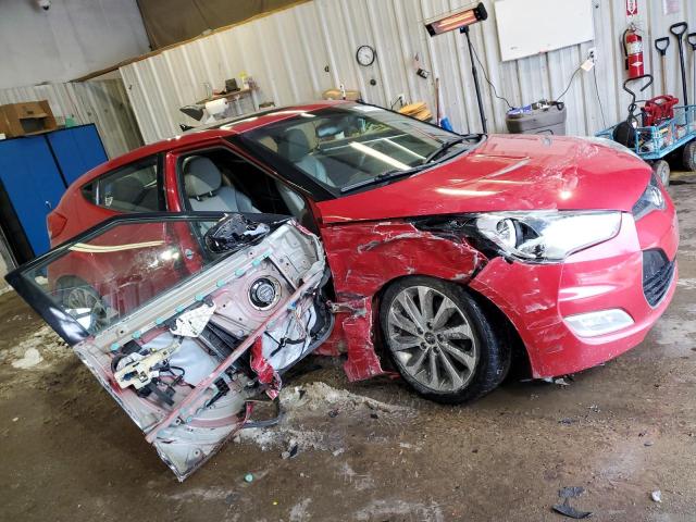KMHTC6ADXCU068159 - 2012 HYUNDAI VELOSTER 红色 照片 4